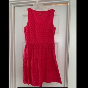 Elle summer eyelet dress
